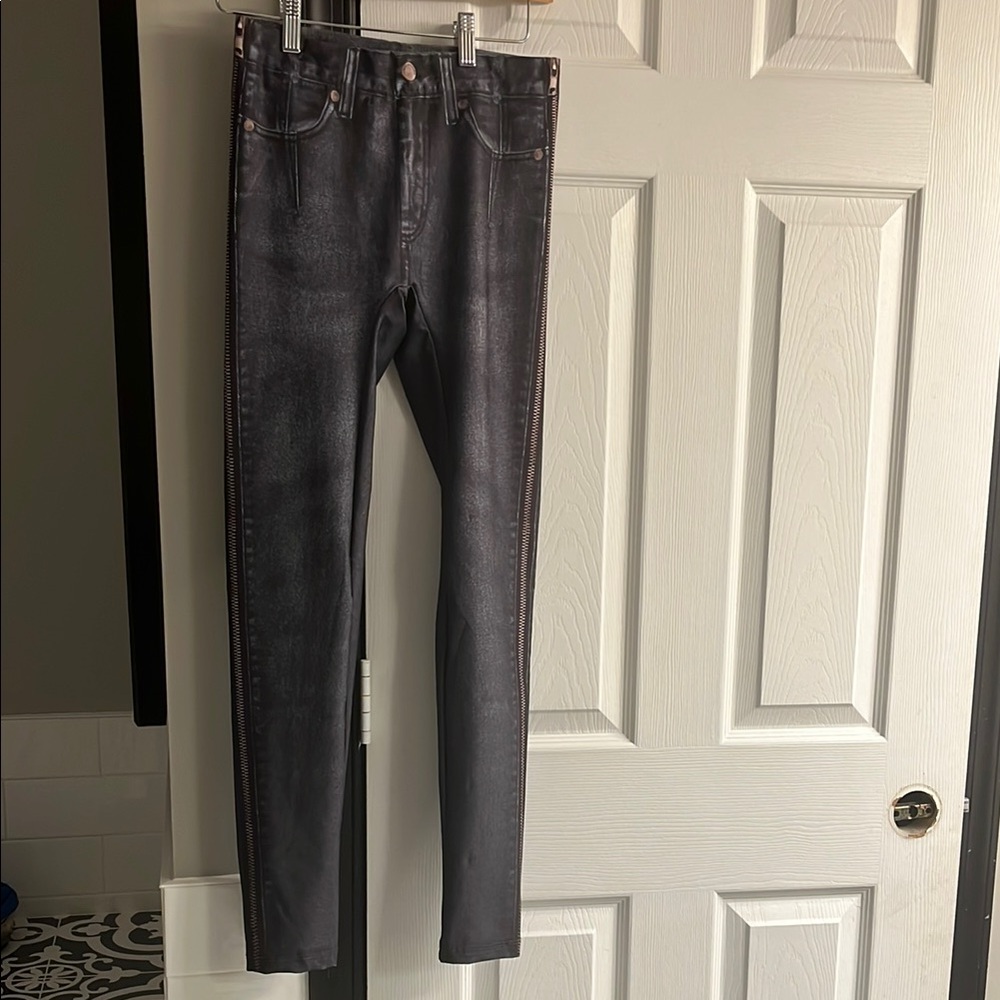 Black Leggings Jeans lookalike Design